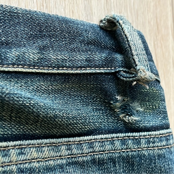 Rick Owens DRKSHDW Distressed Detroit Cut Jeans - Picture 8 of 12